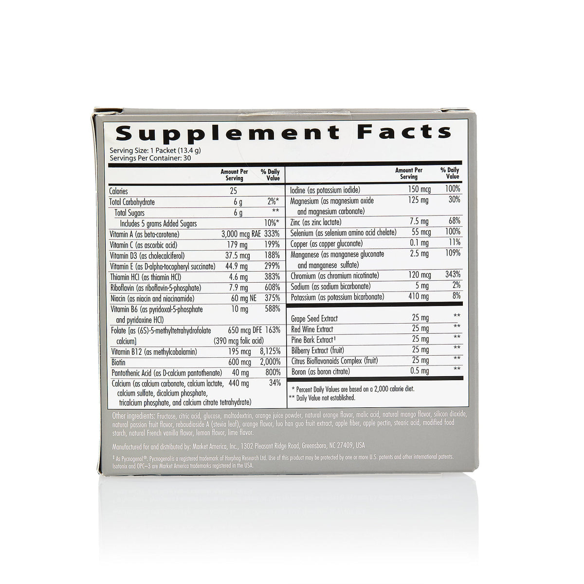 Isotonix® Daily Essentials Packets - Water Bottles & Nutrition