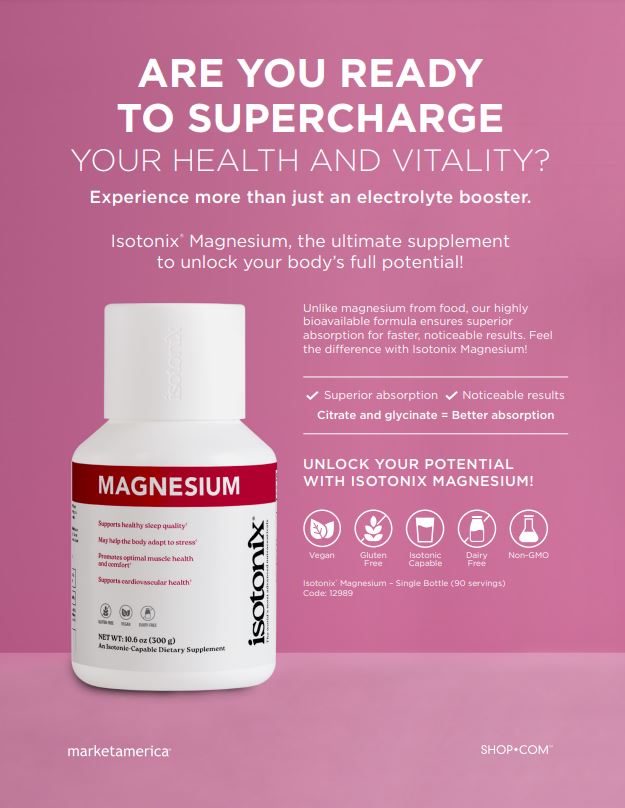 Isotonix® Magnesium - Water Bottles & Nutrition