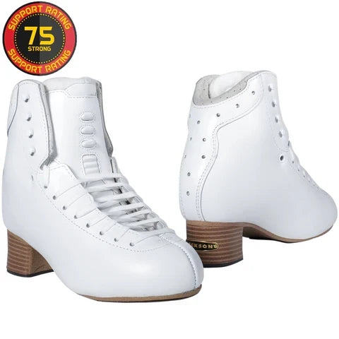 Jackson Supreme DJ5300 in White Sizes 2uk - 5.5uk Boot Only - Figure Skating