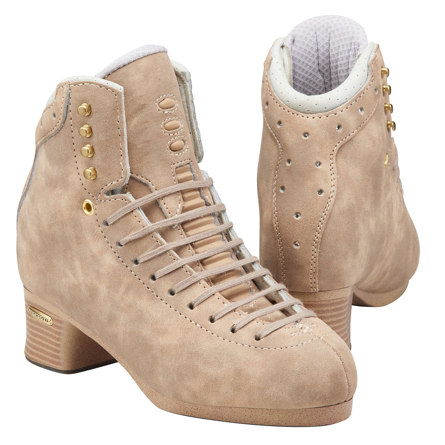 Jackson Supreme Pro FS5320 Boot Tan Suede - Adult Size 6uk - 7uk - Figure Skating