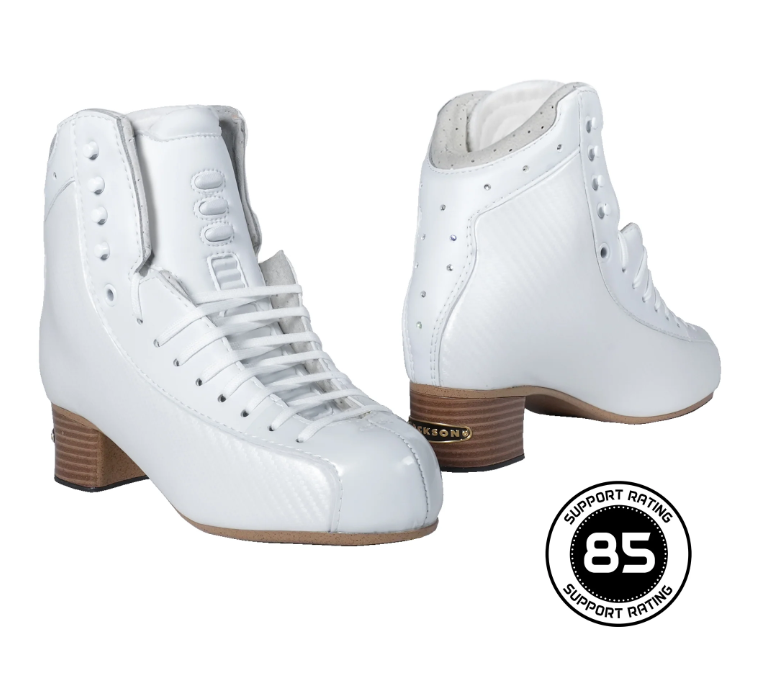 Jackson Synergy Torch Boot Only in White - UK 2 (Junior) / R (A/B) - Figure Skating