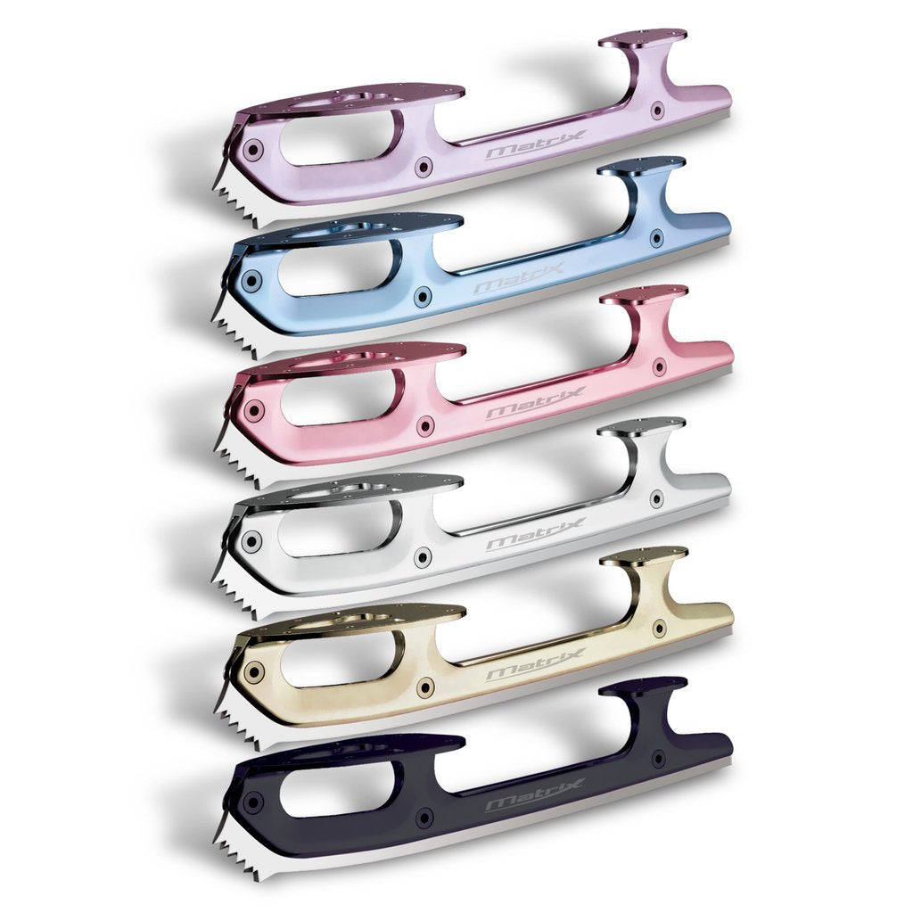 Jackson Ultima Matrix Legacy MX7050 Figure Skate Blades - 7.50’’ / Silver - Jackson Blades