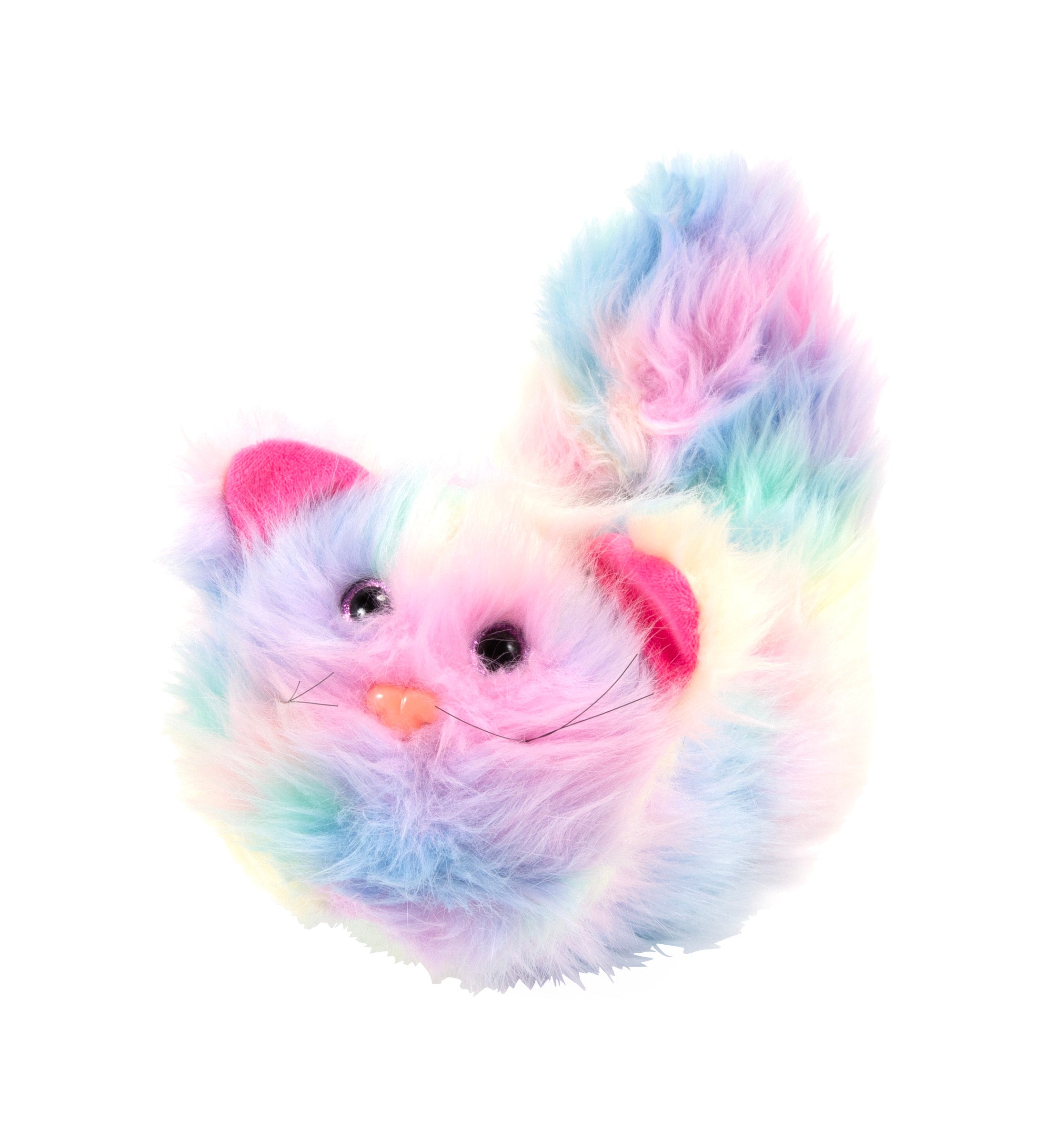 Jerry’s Blade Buddies - Critter Tail Covers Pastel Fluffy Kitty 1392 - Accessories > Skate Guards and Soakies