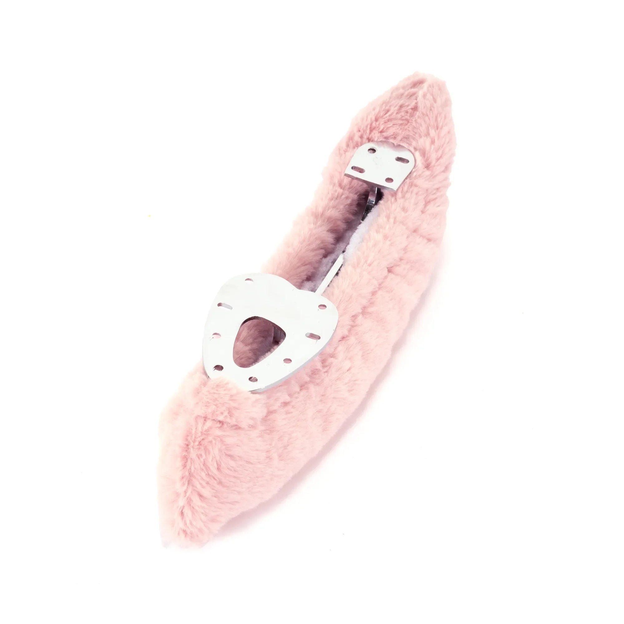 Jerry’s Plushies Fur Soakers - Pink Angora - Accessories > Figure Skating Protection