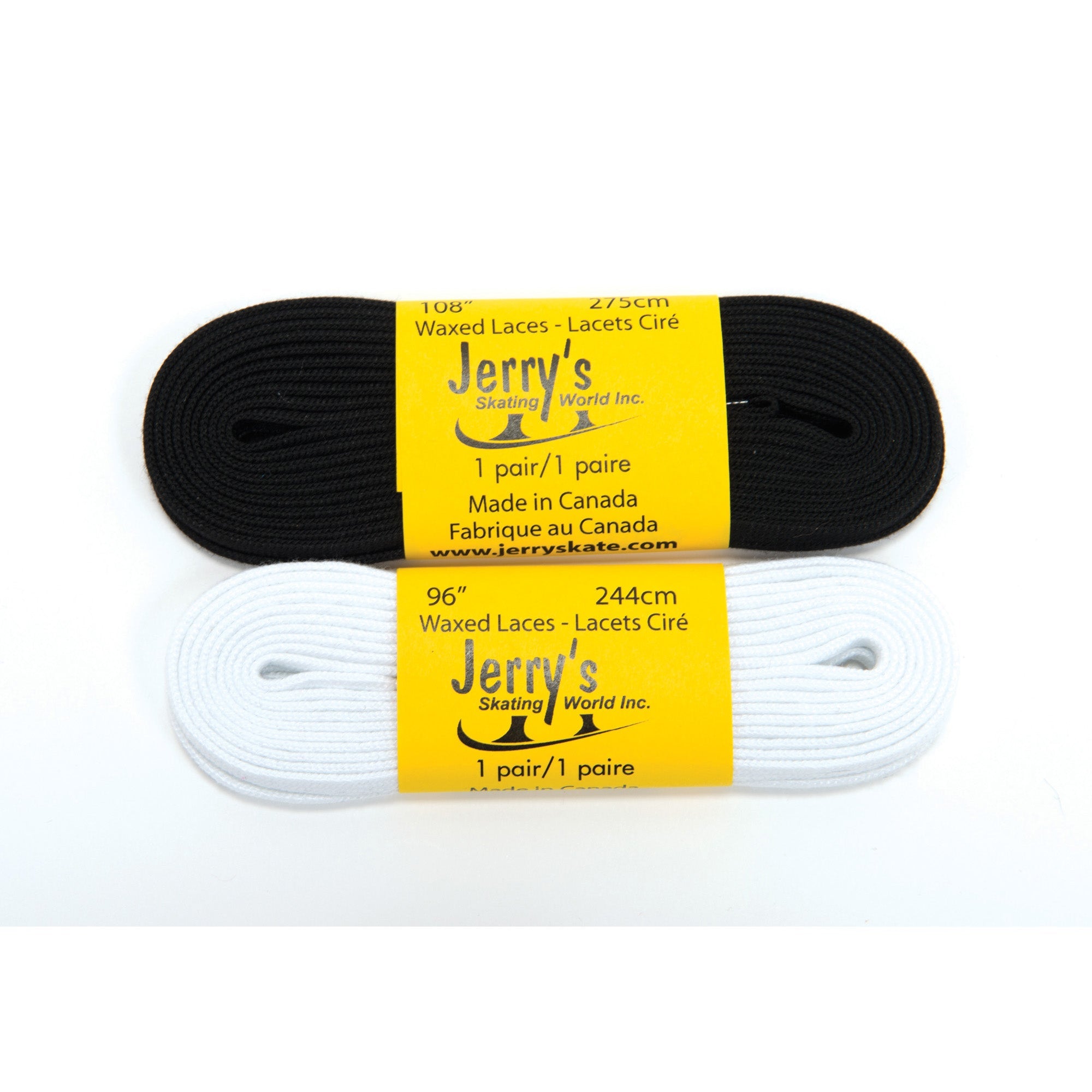 Jerry’s Skate Laces Standard - White / 84’’ - Accessories > Boot Accessories