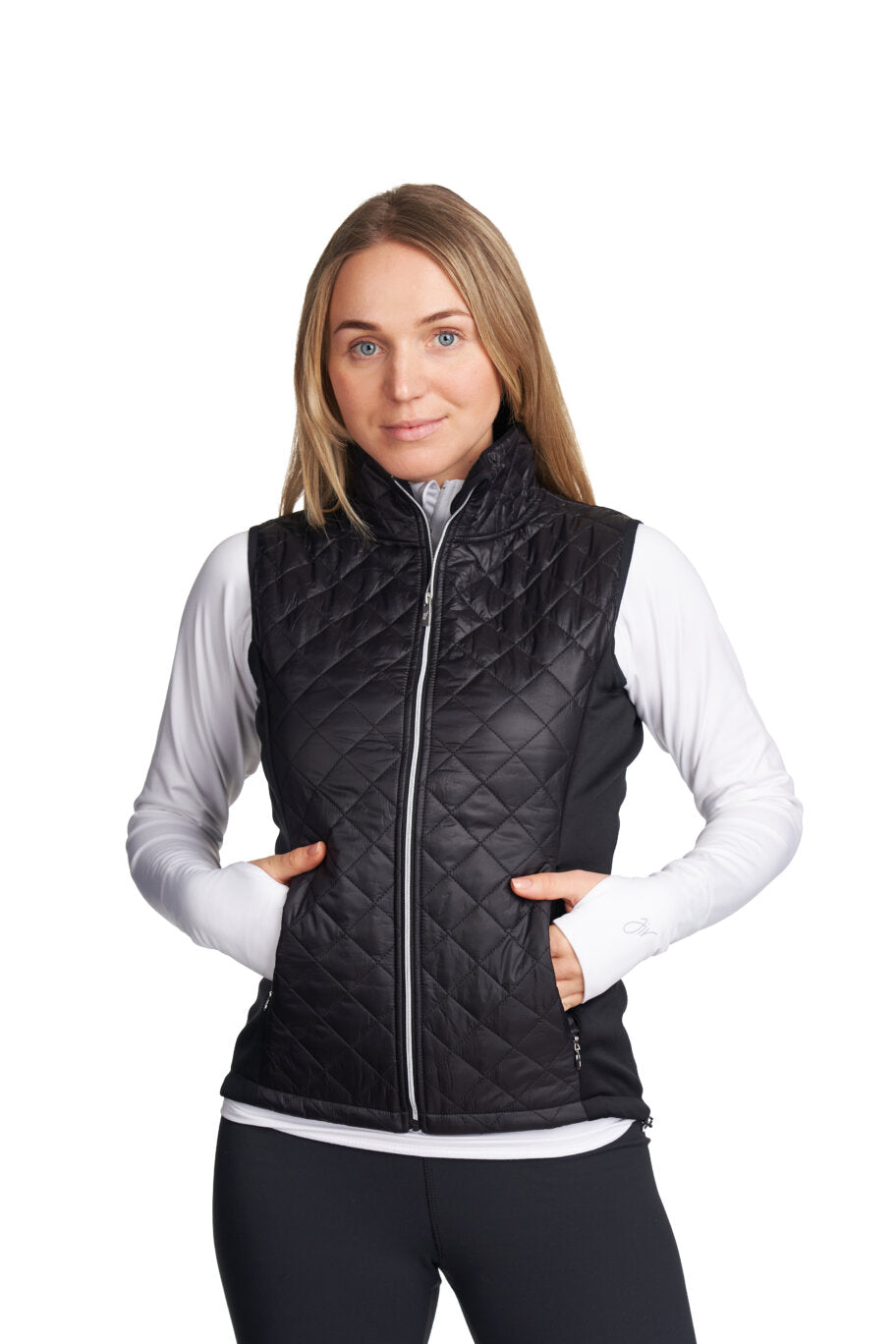 JIV Sport Fortis Skating Gilet in Black - Clothing > Figure Skating Jackets