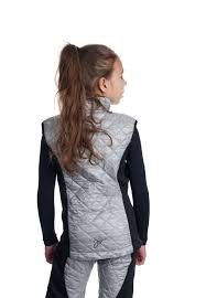 Jiv Sport Jofa Ice Skating Gilet in Silver - Clothing > Figure Skating Jackets