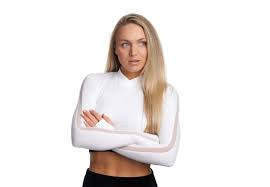 Jiv Tango Top in White - 110 - Clothing > Figure Skating Tops