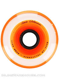 Labeda Millennium Inline Hockey Wheels- Soft Pack of 4 - 72mm - Roller Skate Wheels