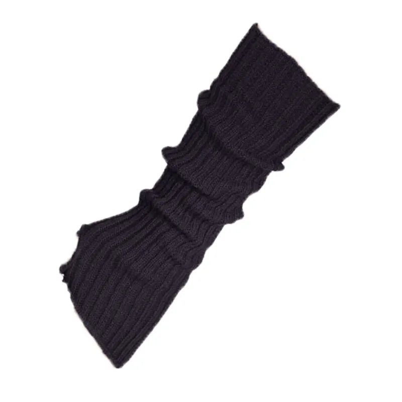 Leg Warmers with stirrup - 40cm / Black - Clothing > Figure Skating Gloves