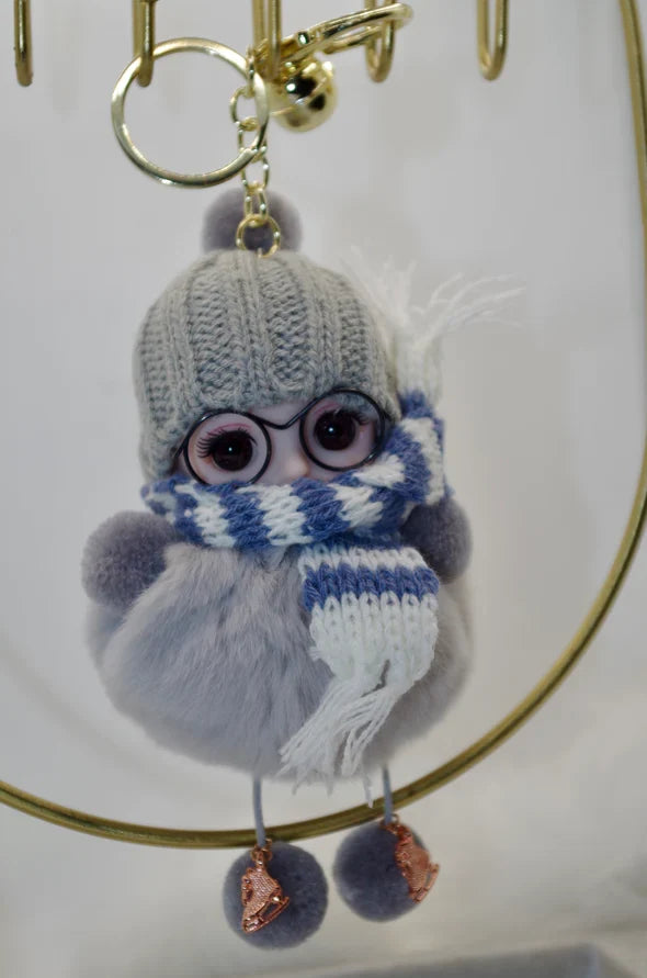 Little Miss Skater Keychain by Brilliance & Melrose - Figure Skating