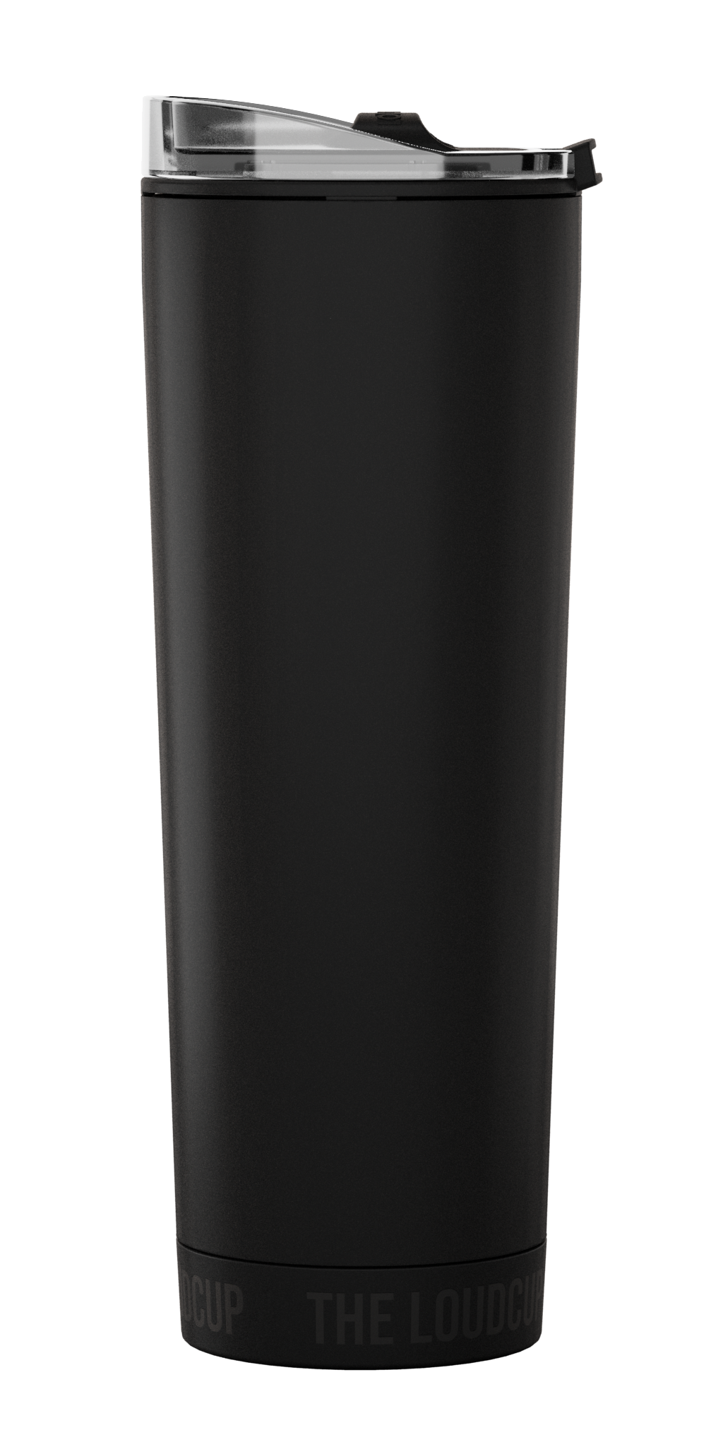 LoudCup 20 oz Tumbler + Integrated Stadium Horn- Worlds Loudest Cup for Noisy Fans - Black - Water Bottles & Nutrition