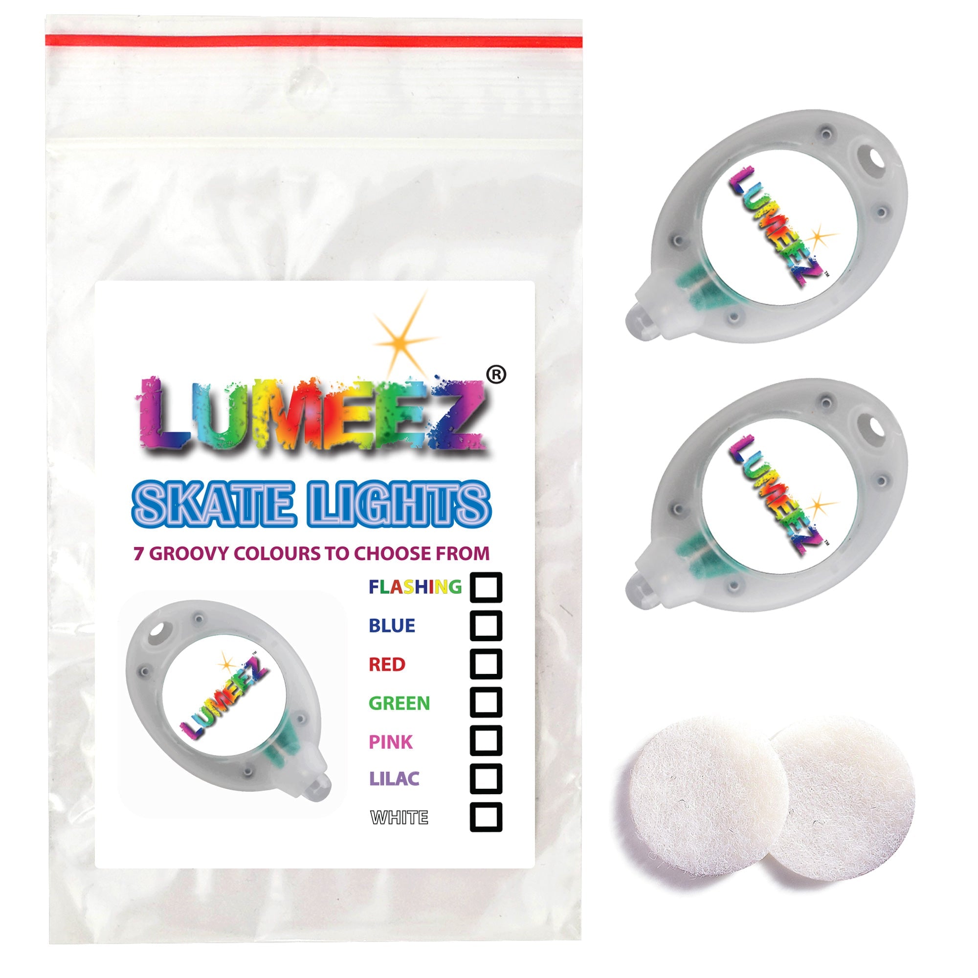 Lumeez LED Skate Lights - Accessories > Boot Accessories