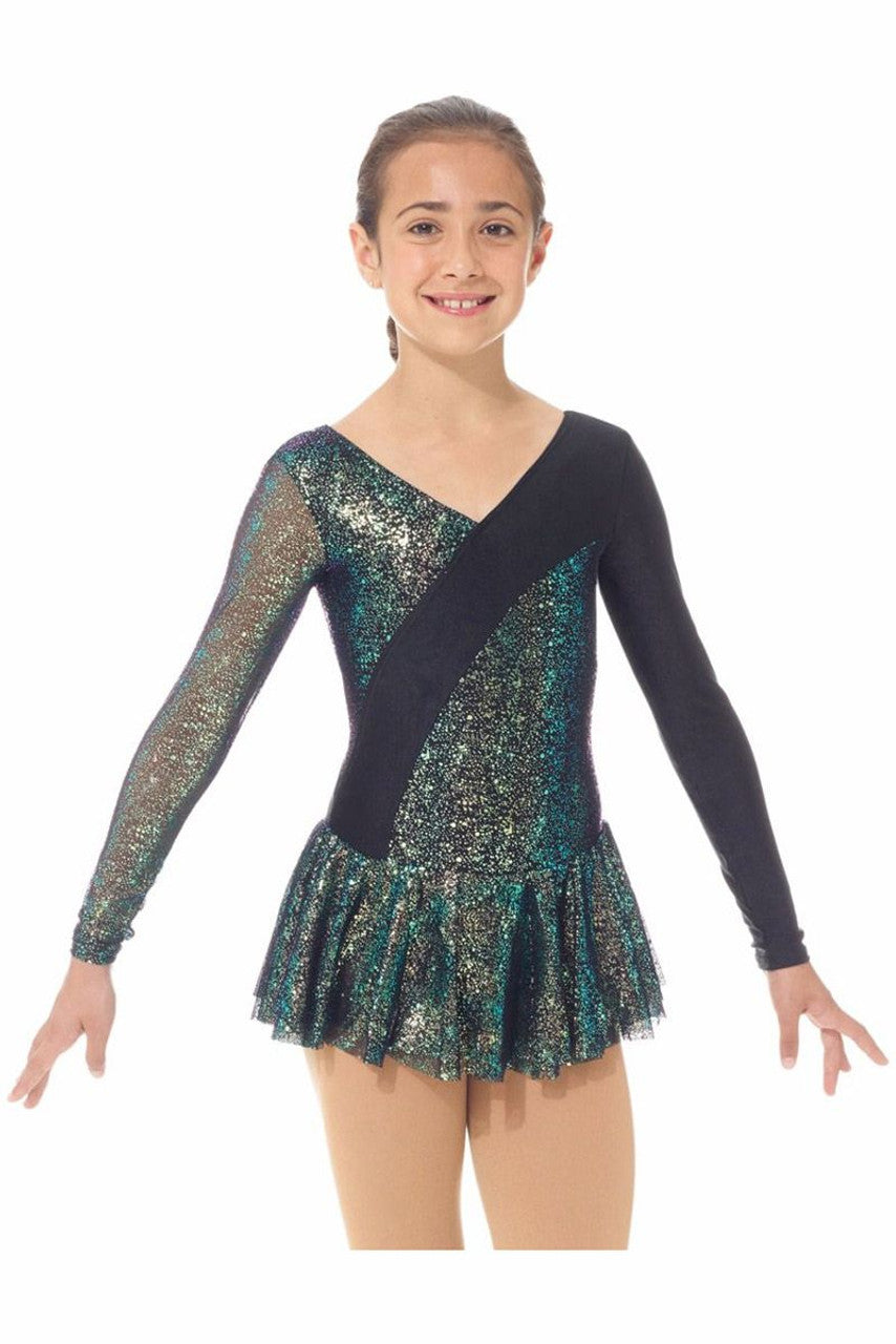 Mondor 667 Skating Dress in Black - Age 10-12 years