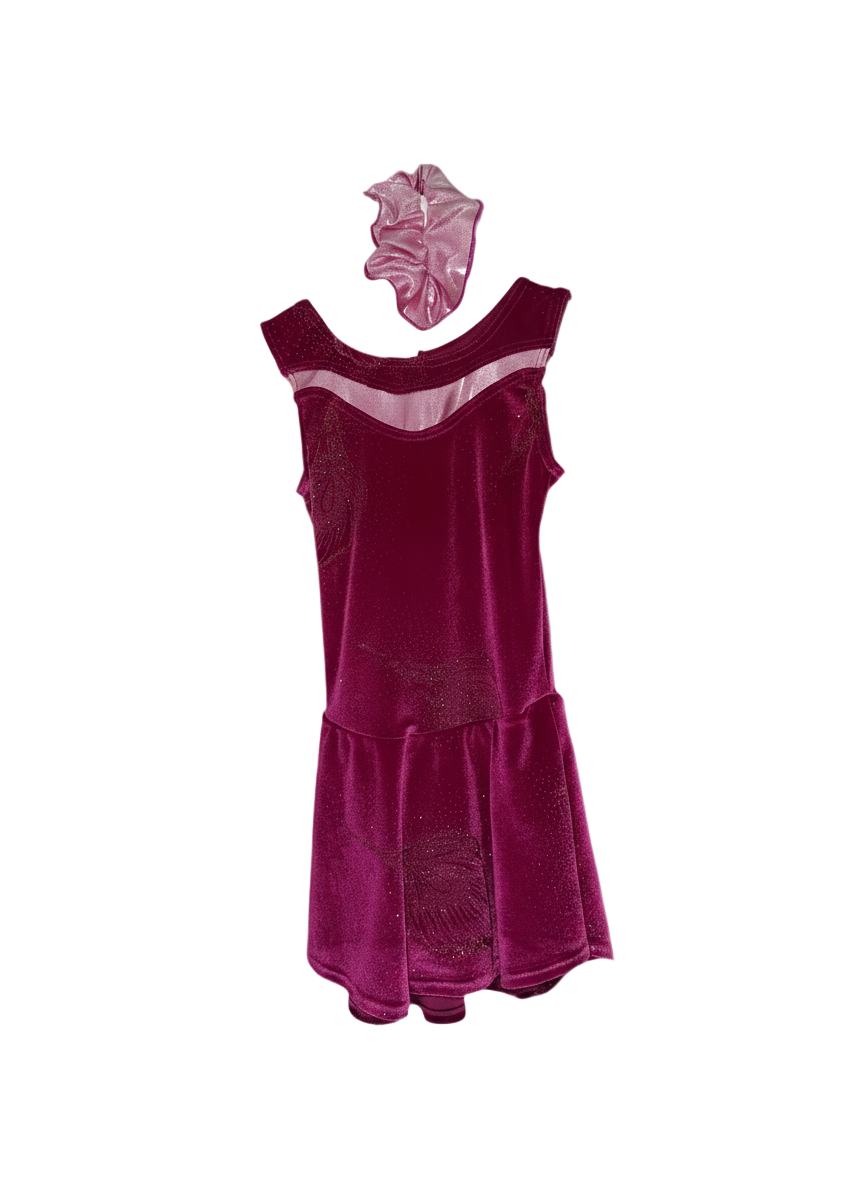 Mondor 2995 Fantasy on Ice Figure Skating Dress - Age 8-10 - Clothing > Figure Skating Dresses