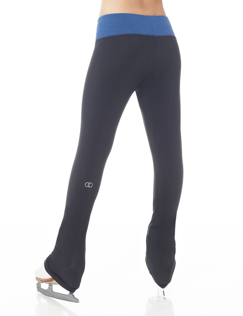 Mondor 4302 Thermal Leggings- Black/Blue - 8-10 years - Clothing > Figure Skating Leggings