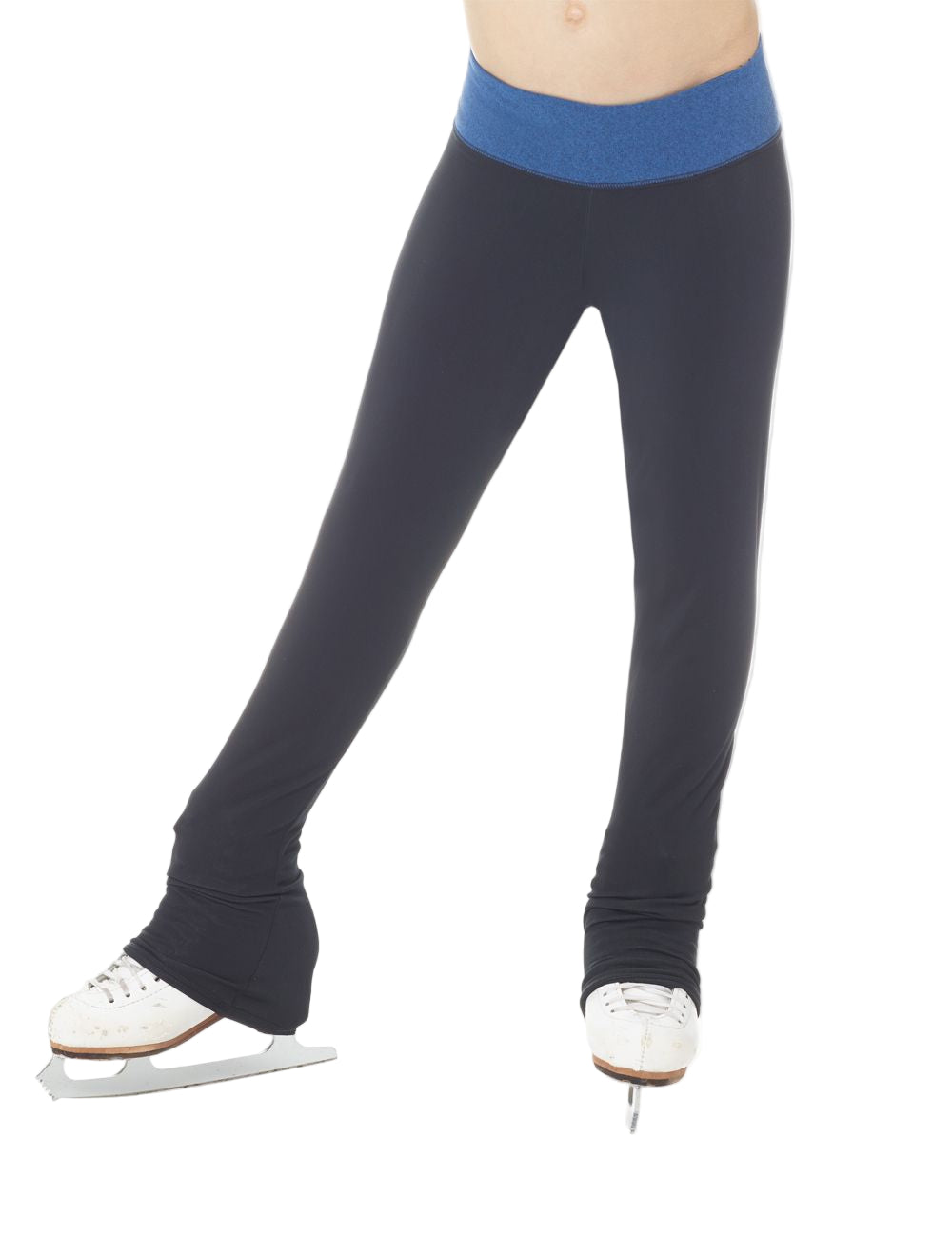 Mondor 4302 Thermal Leggings- Black/Blue - 8-10 years - Clothing > Figure Skating Leggings