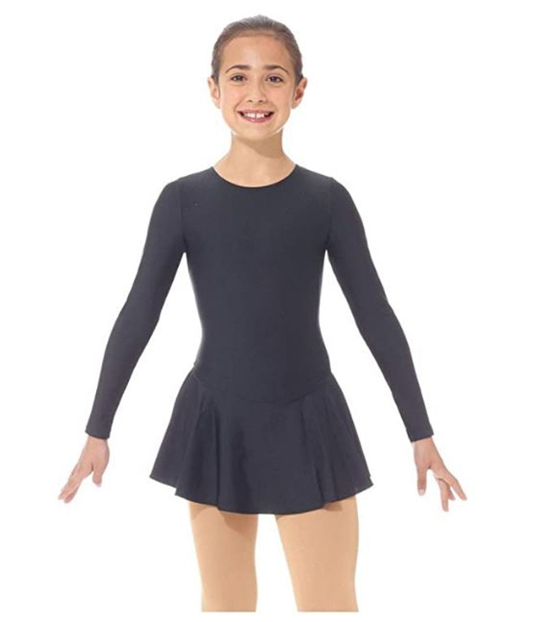 Mondor 611 Examination Dress in Black - Childrens Sizes - Clothing > Figure Skating Dresses