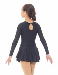 Mondor 611 Examination Dress in Black - Childrens Sizes - Clothing > Figure Skating Dresses