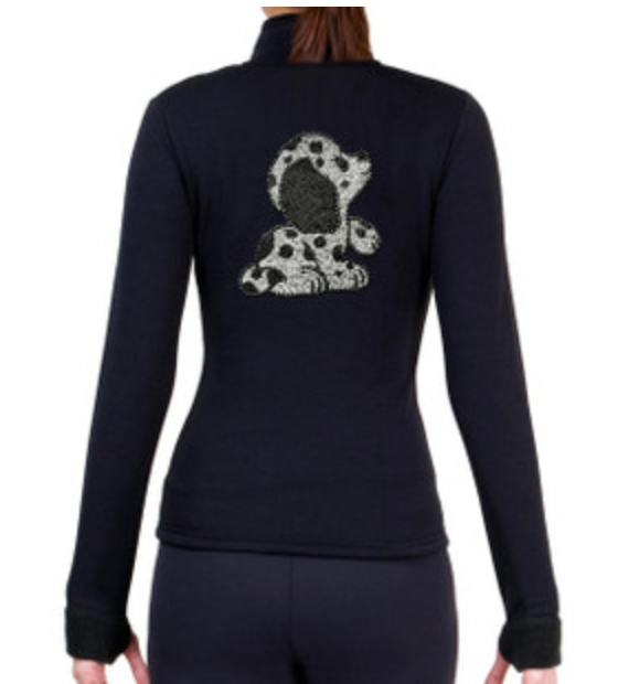 NY2 Sportswear Rhinestone Skating Jacket - Puppy - R133 / Child Medium - Clothing > Figure Skating Jackets