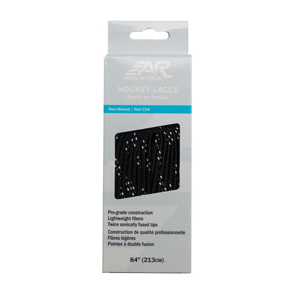 Pro-Stock Laces Black Reg - Skate Accessories