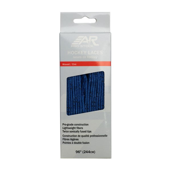 Pro-Stock Laces Royal Blue Wax - Skate Accessories