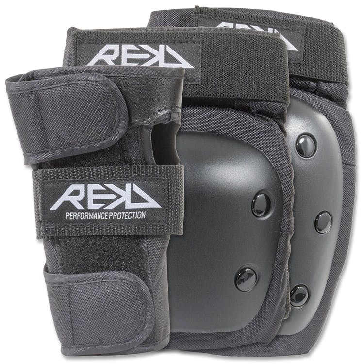 REKD Heavy Duty Triple Pad Set Junior - Jnr Small - Roller Skates > Protection