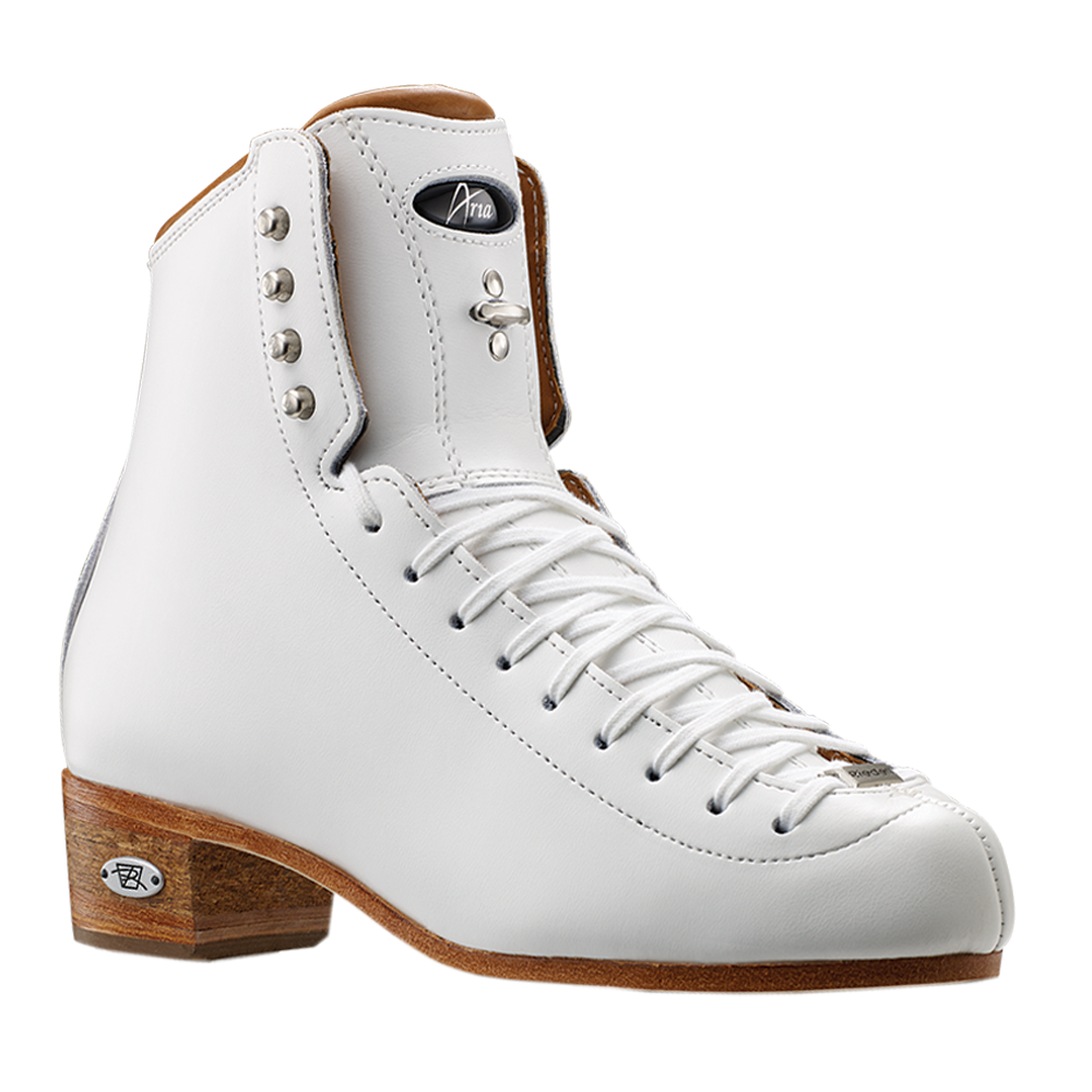 Riedell 3030 Aria White Boot Only Size 4-10 - Figure Skating