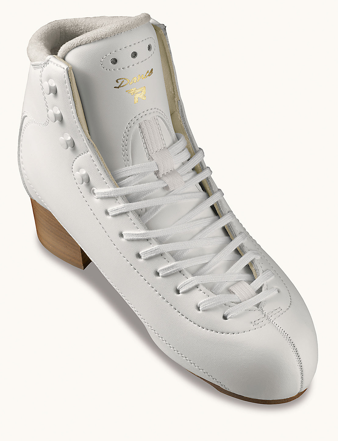 Risport Dance Prime Boot Only in White - Sizes 260 - 280 - Figure Skating