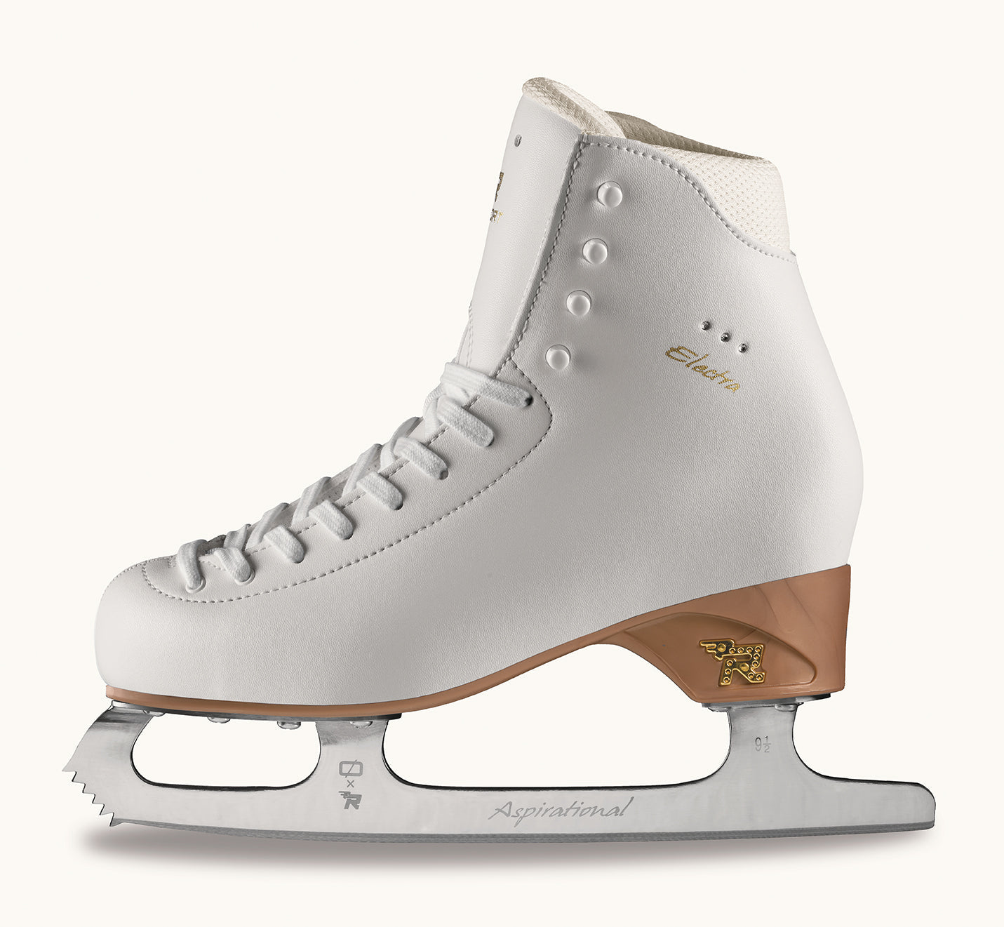 Risport Electra Light Figure Skates in White - Sizes 200 - 255 - Figure Skating