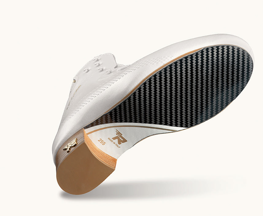 Risport RF1 Elite Boot Only Figure Skate in White - Sizes 220-255 - Figure Skating