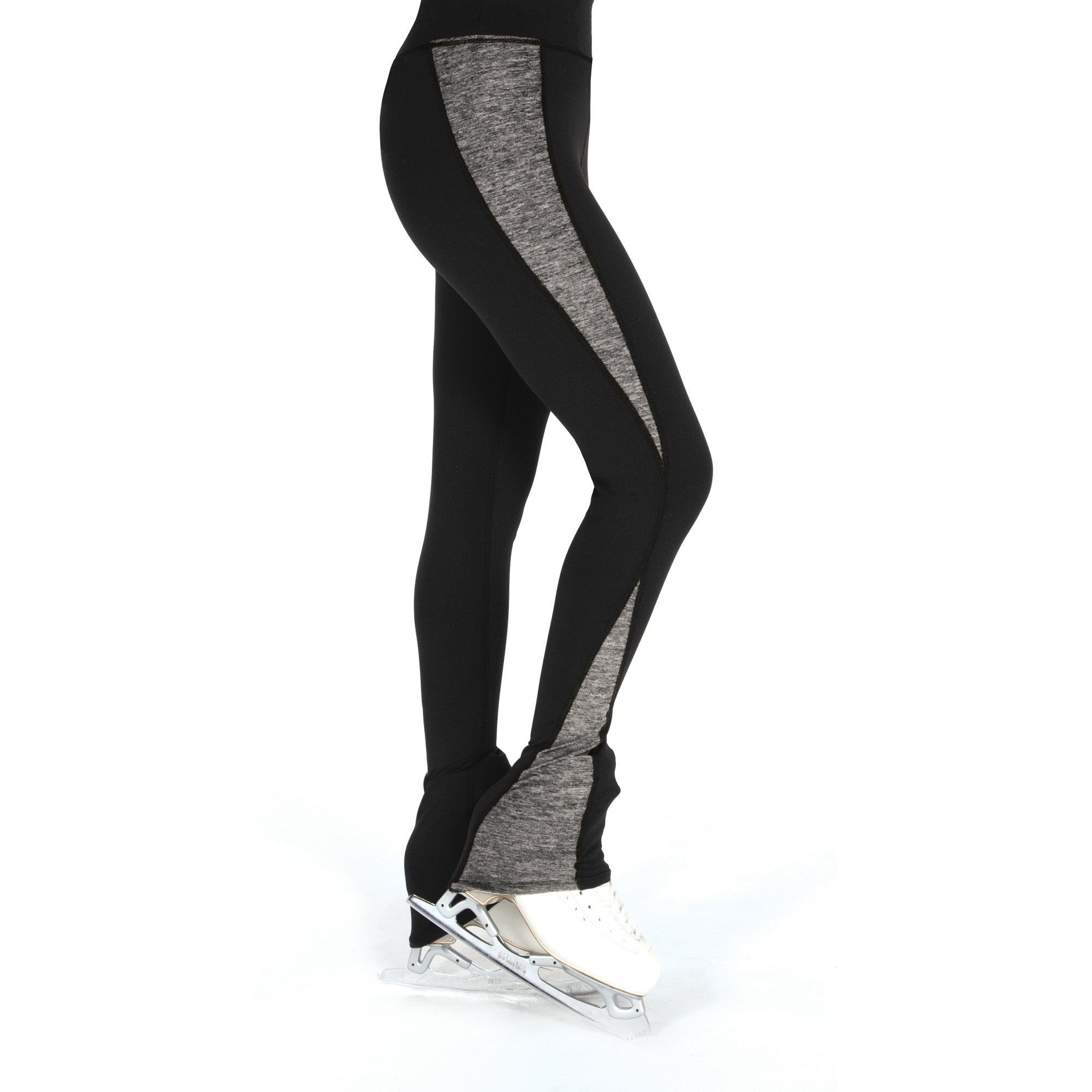 S107 Ice Core Splice Leggings by Jerry’s - Choice of Colours - Steel Grey / Age 8-10 - Clothing > Figure Skating
