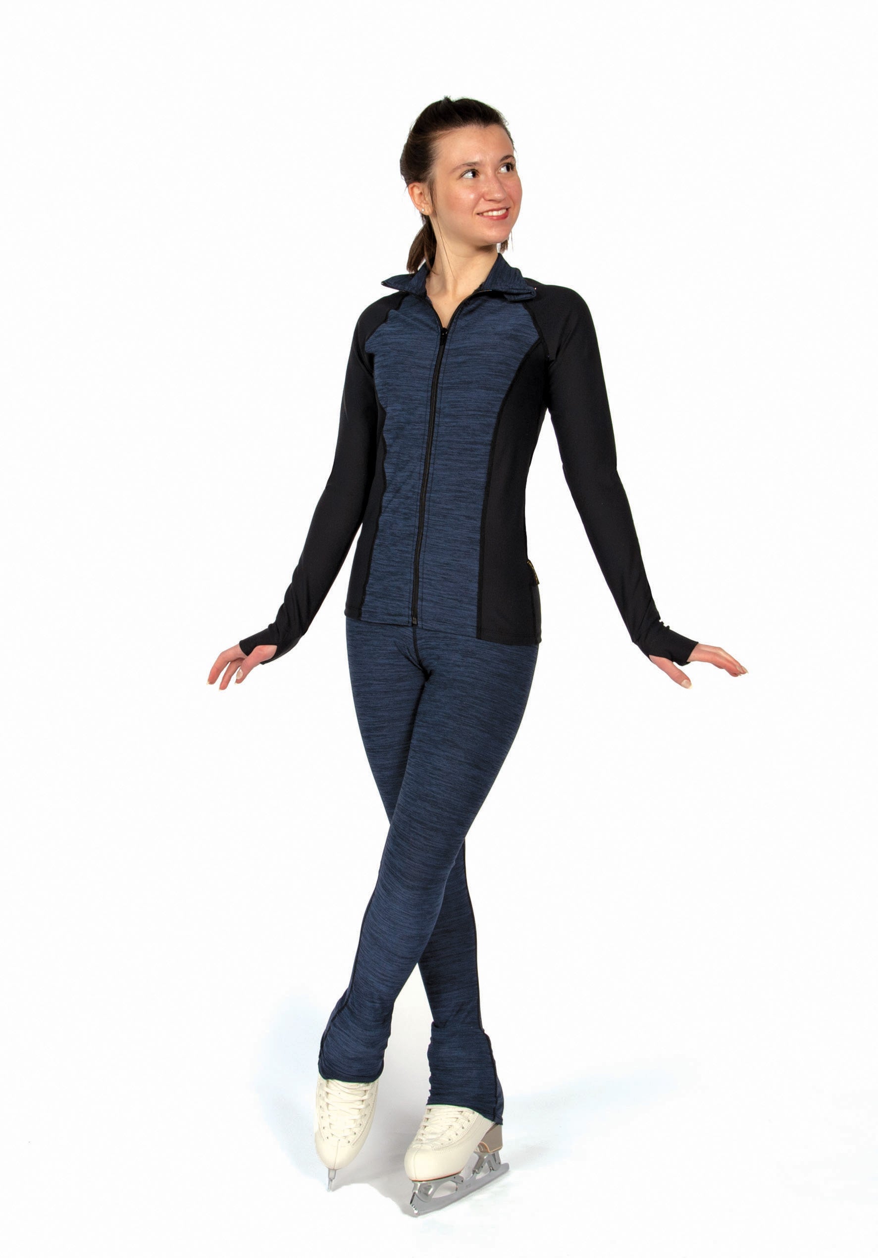 S207 Ice Core Jacket by Jerry’s - Choice of Colours - Shadow Blue / 8 - 10 years - Clothing > Figure Skating Jackets