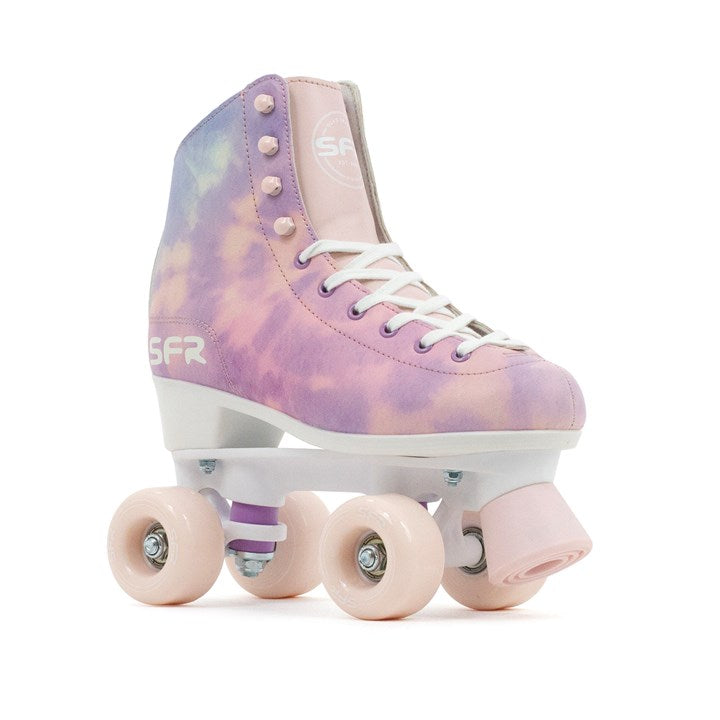 SFR Brighton Figure Quad Skates - Tie-Dye / UK 4J - Roller Skates > Quad Skates