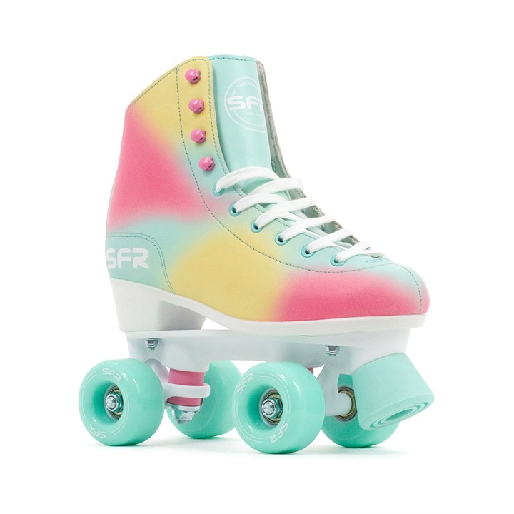 SFR Brighton Figure Quad Skates - Tropical / UK 4J - Roller Skates > Quad Skates