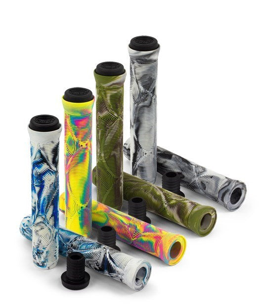 Slamm 165mm Team Swirl Grips - Scooter