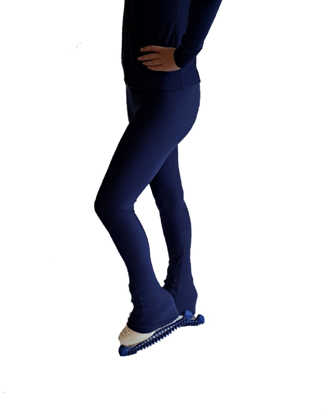 Two Birds London Skating Leggings - Midnight Blue - Clothing > Figure Skating Leggings