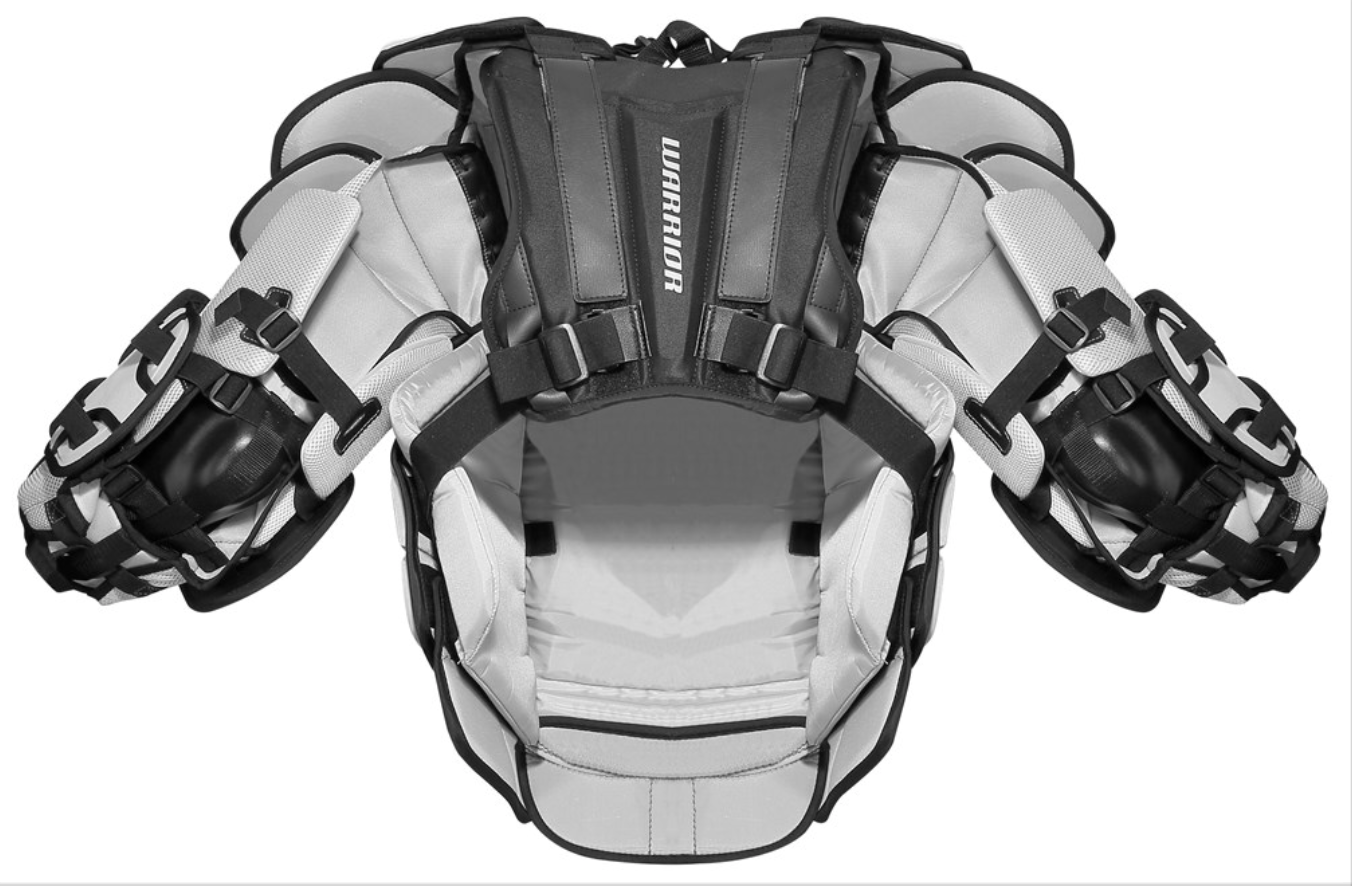 Warrior Goalie Chest & Arm Ritual X3 PRO - Senior / M / White - Goalie Chest Protectors