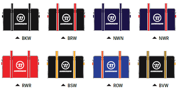 Warrior Player Pro Bag - Black/Red - Hockey