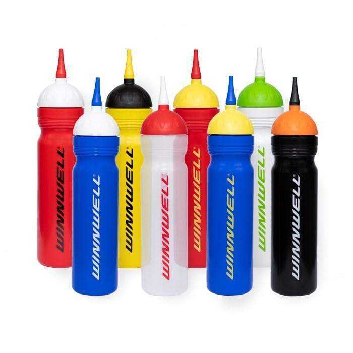 Winnwell Water Bottle 1 Litre - White/green - Water Bottles & Nutrition