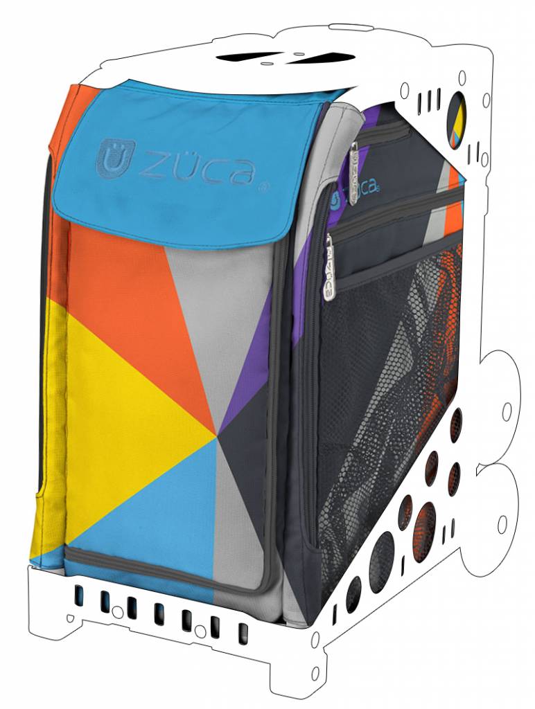 Zuca Rolling Skate Bag Colourblock Party - Insert Only - Insert Only - Zuca Bags