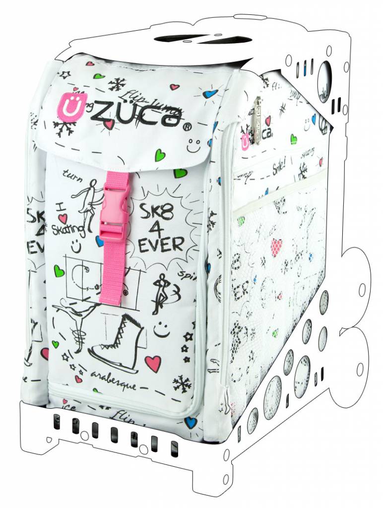 Züca Rolling Skate Bag SK8 -INSERT ONLY - Insert Only - Zuca Bags