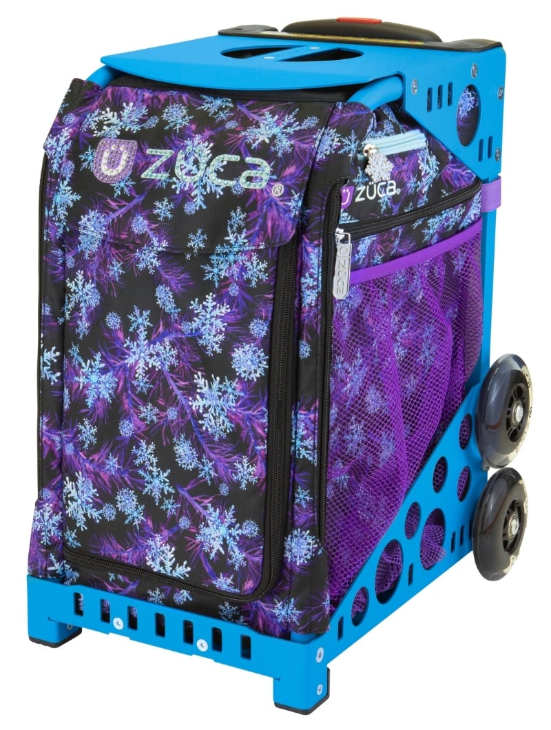 Zuca Rolling Skates Bag - Snowflake Symphony