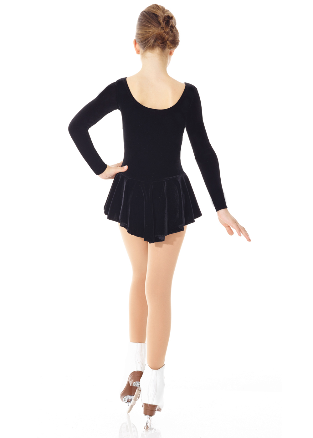 Mondor 2850 Examination Dress in Black Velvet - Childrens Sizes