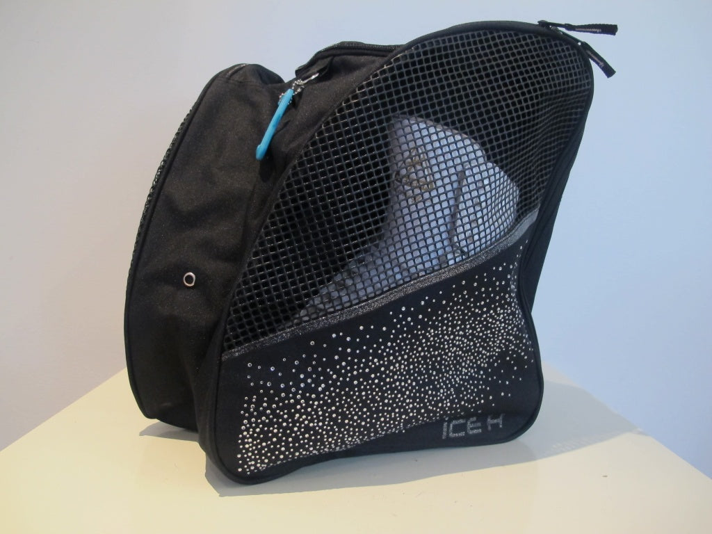 Ice H Skate Backpack Style Rhinestone Carry Bag