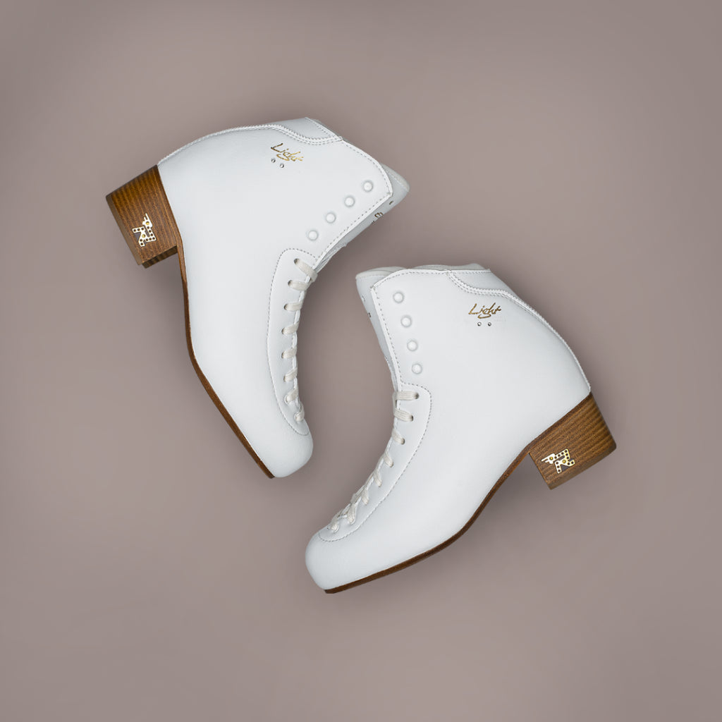 Risport Electra Light Boot Only Figure Skate in White - Sizes 220 - 255