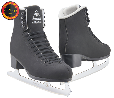 Jackson Mystique Ice Skates in Black. JS1592 Adult Sizes 6uk - 12uk