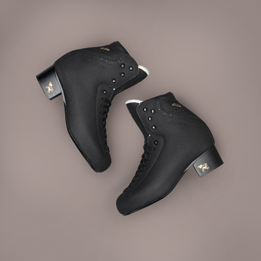 Risport RF1 Elite Boot Only Figure Skate in Black - Sizes 260 - 305