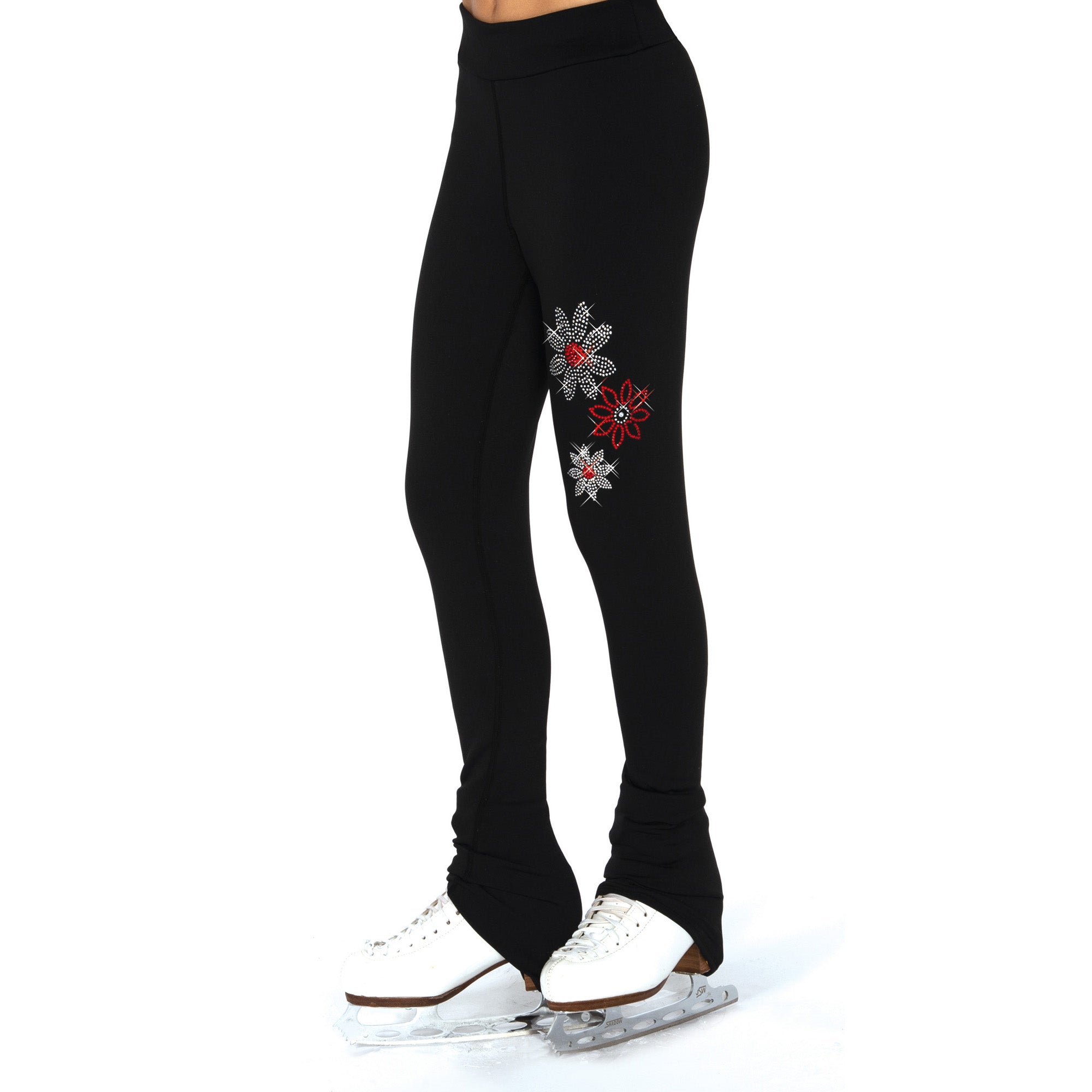S113 Crystal Snow Daisy Leggings by Jerry's