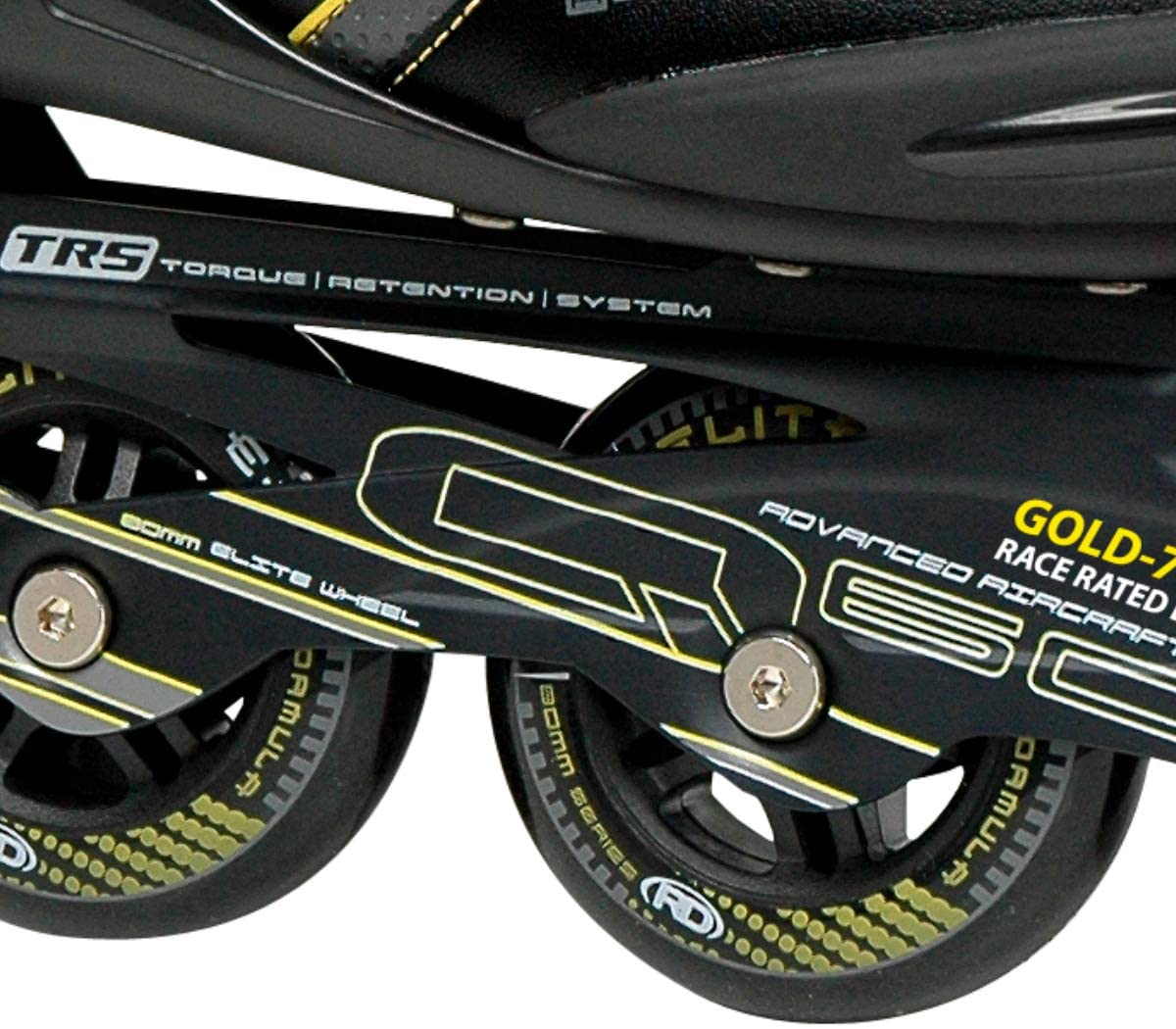 Roller Aerio Q-60 Inline Roller Skates in black.